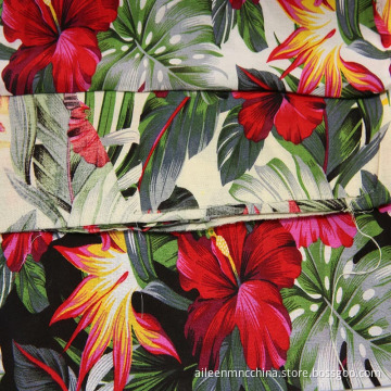 100% rayon spun viscose with popular print